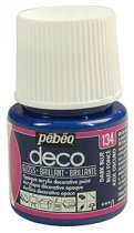 Pebeo Deco Glossy Acrylic Paint 45 ml. - 134 Dark Blue