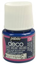 Acrylfarbe Pébéo Déco Brillant 45 ml. - 134 Dunkelblau