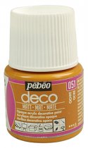 Acrylfarbe Pébéo Déco Matt 45 ml. -  051 Ocker