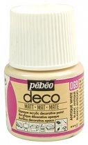 Acrylfarbe Pébéo Déco Matt 45 ml. - 069 Antikweiß