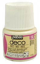 Acrylfarbe Pébéo Déco Matt 45 ml. - 116 Crème