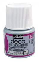 Acrylfarbe Pébéo Déco Perle 45 ml. - 104 Nebel
