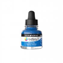 Daler-Rowney System3 Acrylic Ink 29.5 ml. - Fluorescent Blue