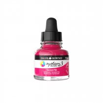 Daler-Rowney System3 Acrylic Ink 29.5 ml. - Fluorescent Pink