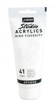 Acrylique Pébéo Studio 100 ml. - 41 Blanc vif