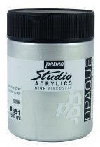 Acrylique Pébéo Studio 500 ml. - 351 Argent