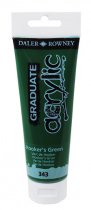Akryl Daler-Rowney Graduate 120 ml. Hooker's Green
