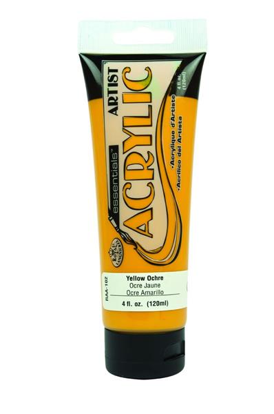 R&L Essentials Acrylic Paint 120 ml. - Yellow Ochre