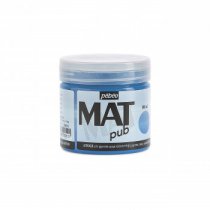 Akrylfarbe Pebeo Mat Pub 140 ml. - Cyan