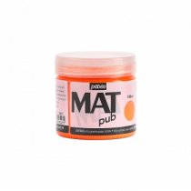 Akrylfarbe Pebeo Mat Pub 140 ml. - Fluoreszierend Orange