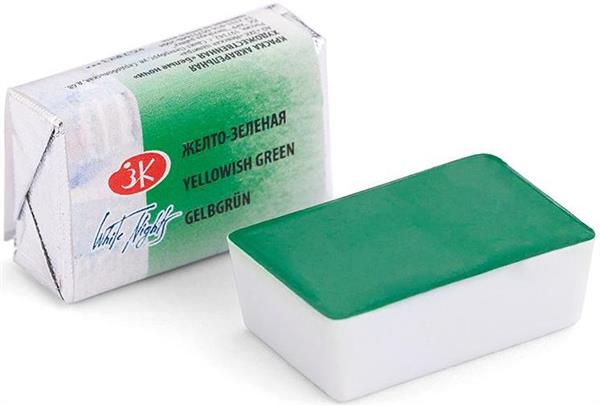 White Nights Watercolour Pan 2.5 ml. - Yellow-Green