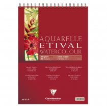 Etival Classic Grain Wirebound Watercolour Pad 200g. A3 - 10 Sheets