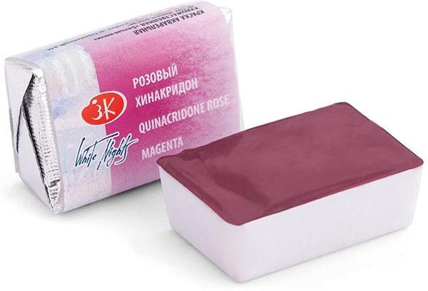 White Nights Watercolour Pan 2.5 ml. - Quinacridone Rose