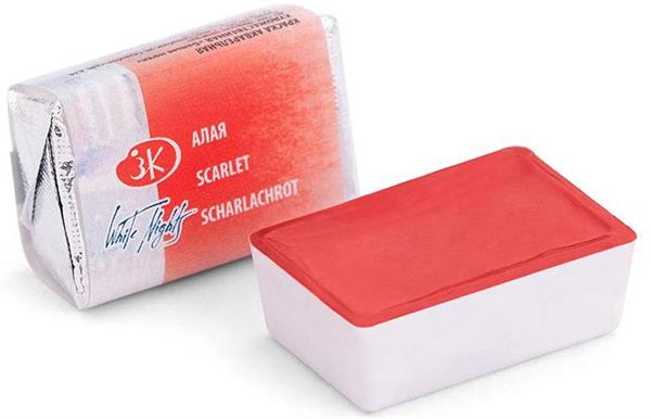 White Nights Watercolour Pan 2.5 ml. - Scarlet