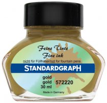 Standardgraph Calligraphy Ink 30 ml - Gold