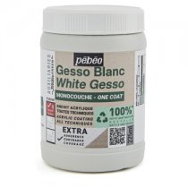 Białe Gesso Jednowarstwowe Pebeo Studio Green 225 ml.