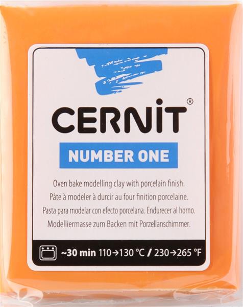 Cernit Premium Polymer Clay 56 g - 752 Orange