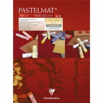 Clairefontaine Pastelmat No. 1  Glued Pad 30x40 cm. 12sh 360g 4 Shades