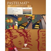 Clairefontaine Pastelmat No. 2  Glued Pad 24x30 cm. 12sh 360g 4 Shades