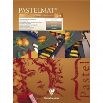 Clairefontaine Pastelmat No. 2 Glued Pad 30x40 cm. 12sh 360g 4 Shades