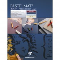 Clairefontaine Pastelmat No. 4 Glued Pad 30x40 cm. 12sh 360g 4 Shades