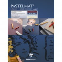 Clairefontaine Pastelmat Nr. 4 Block kopfseitig geleimt 30x40 cm 12 Bl. 360g