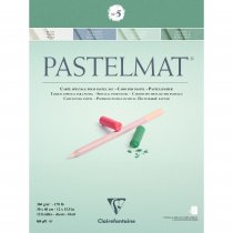 Clairefontaine Pastelmat No. 5 Glued Pad 30x40 cm. 12sh 360g 4 Shades