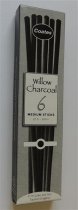 Coates Willow Charbon 5-6 mm. Médium - Ensemble de 6