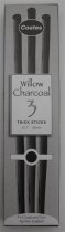 Coates Willow Charbon 7-9 mm. Fin - Ensemble de 3
