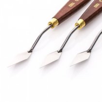 Conda Wooden Handle Soldered Palette Knives 1002