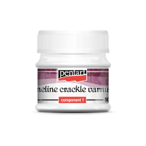 Pentart 2-Component Fineline Crackle Varnish 2 x 50 ml.