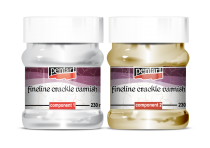 Pentart 2-Component Fineline Crackle Varnish 2x 230 ml.