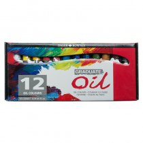 Daler-Rowney Couleur à l'Huile Graduate Ensemble 12 x 22 ml.