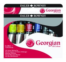 Daler-Rowney Georgian Oil Mixing Set 6 x 38 ml.