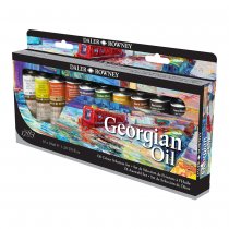 Daler-Rowney Georgian Ölfarben Selection Set, 10 x 38 ml