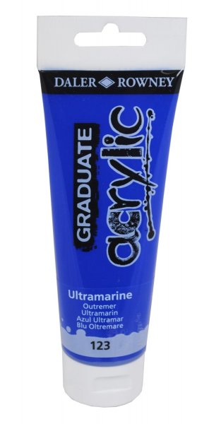 Daler Rowney Graduate Acrylic Paint 120 ml. - Ultramarine