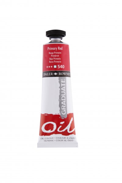 Daler-Rowney Graduate Oil Colour 38 ml. - 540 Primary Red