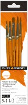Daler Rowney Simply Acrylverf Penselenset #2 - 5 st.