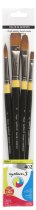 Daler-Rowney System3 Synthetic Brushes 402 - 4 Pack