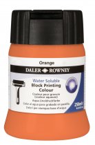 Daler-Rowney Wasserlösliche Blockdruckfarbe 250 ml. - Orange