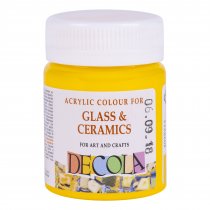 Decola Glass & Ceramics Acrylverf 50 ml. - Yellow Light