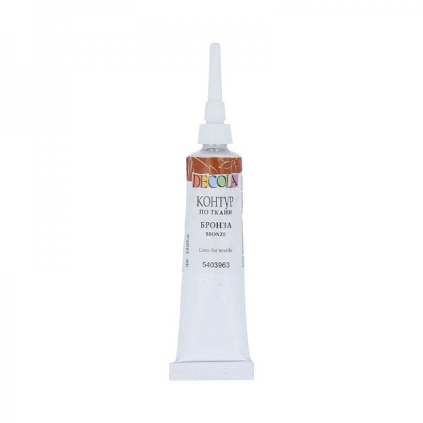 Decola Metallic Textile Liner 18 ml. - Bronze