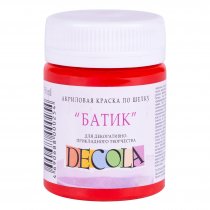Decola Silk Paint 50 ml. - Red