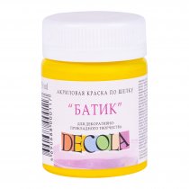 Decola Silk Paint 50 ml. - Yellow Medium