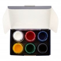 Decola Textile Paint 20 ml. - 6 Pack