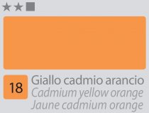 Divolo Accademia Oil Paint 20 ml. - Cadmium Yellow Orange