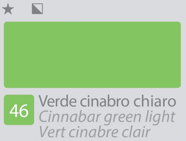 Divolo Accademia Oil Paint 20 ml. - Cinnabar Green Light