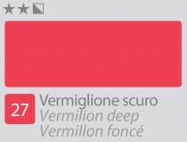 Divolo Accademia Oil Paint 20 ml. - Vermilion Deep