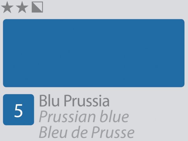 Divolo Accademia Oil Paint 20 ml. - Prussian Blue
