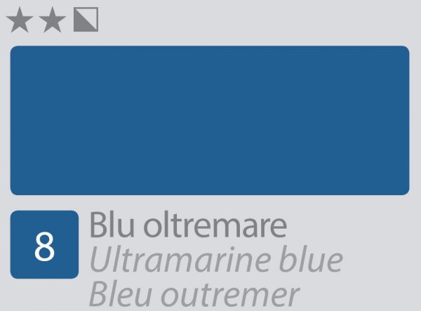 Divolo Accademia Oil Paint 20 ml. - Ultramarine Blue